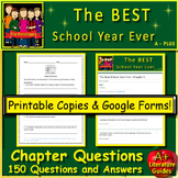 The BEST School Year Ever Chapter Questions - Printable & 
