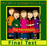 The BEST School Year Ever Test - Printable AND SELF-GRADIN