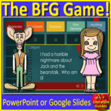 The BFG Game - Test Review Activity for PowerPoint or Goog