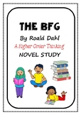 The BFG Higher Order Thinking Novel Study