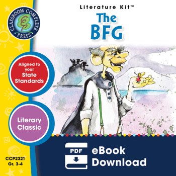 Preview of The BFG - Literature Kit Gr. 3-4