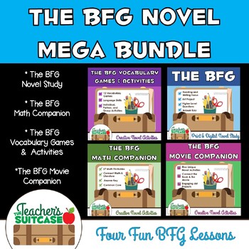 Preview of The BFG MEGA Pack {Includes 4 Whoopsy-Whiffling BFG Products - Activity Bundle}