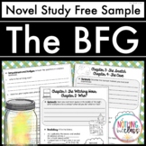 The BFG Novel Study FREE Sample | Worksheets and Activities