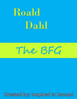 Preview of The BFG Novel Unit