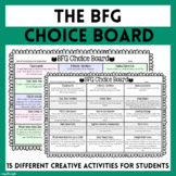 The BFG Reading Choice Board: A Comprehensive Guide for In