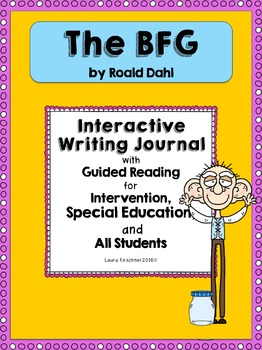 Preview of The BFG   Reading and Writing for Special Education
