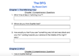 The BFG Vocabulary and Comprehension Questions Unit Materials