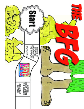 The BFG Whopsy Word Game Roald Dahl Childrens Educational Game 