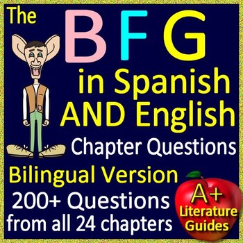 The Bfg In Spanish And English 200 Chapter Questions An
