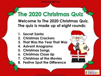 Year 6 Big Christmas Quiz!