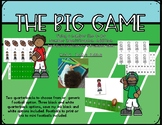 The BIG Game Using a Number Line ... Football Super Bowl