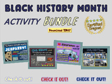 The BLACK HISTORY MONTH Bundle! 4-Pack of Original Games a