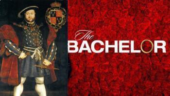 Preview of The Bachelor: Tudor Edition Simulation and Lesson