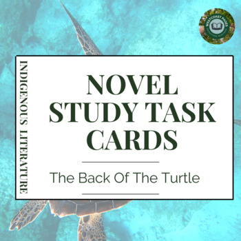 Preview of The Back Of The Turtle Indigenous Literature Book Cards