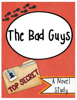 Preview of The Bad Guys Novel Study  (Book #1)