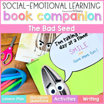 Preview of The Bad Seed Book Companion Lesson & Read Aloud Growth Mindset Activities
