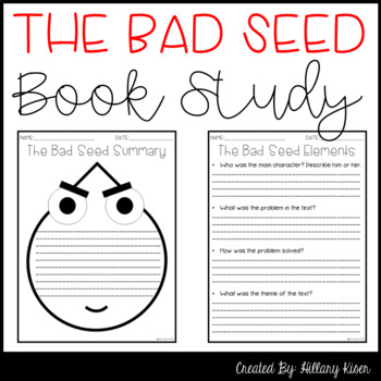 the bad seed book by william march