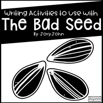 Preview of The Bad Seed Writing Activities