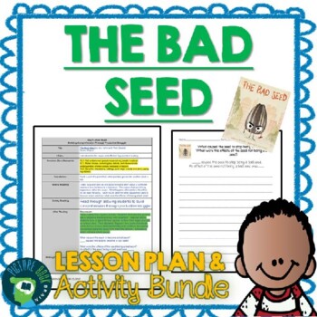 Preview of The Bad Seed by Jory John Lesson Plan, Google Slides and Docs Activities