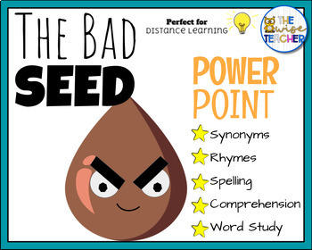 Preview of The Bad Seed by Jory John Reading Comprehension | Morning Work Digital Resources