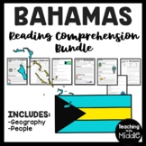 The Bahamas Reading Comprehension Worksheet Bundle Country