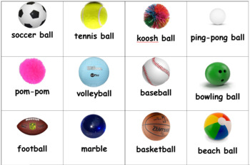 Preview of The Balls Unit - Ball Bingo