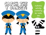 The Bandit Y- Long y as /e/ and /i/ Word Sort Literacy Center