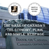 The Bank of Canada's 'The Economy, Plain and Simple' Webpage