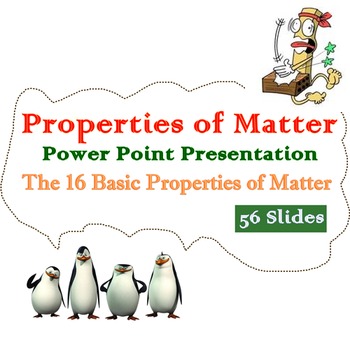 Preview of Properties of Matter Power Point (PPT)