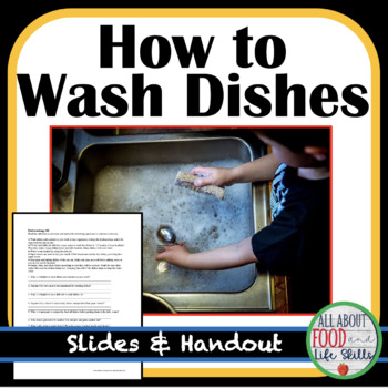 Preview of How to Wash Dishes - FACS - FCS - Life Skills