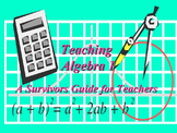 The Basics of Algebra 1: A Survival Guide for Teachers