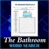 The Bathroom Word Search Puzzle
