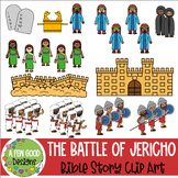 The Battle of Jericho Bible Story Clip Art