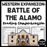 The Battle of the Alamo Reading Comprehension Westward Exp