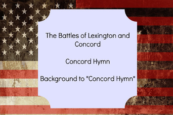 Preview of The Battles of Lexington and Concord