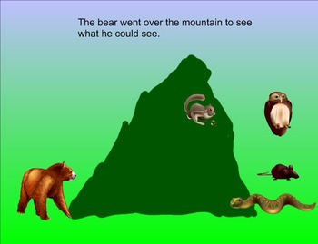 Preview of The Bear Went Over the Mountain
