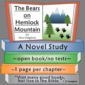 Preview of The Bears on Hemlock Mountain Novel Study