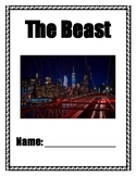No Prep Editable Novel Guide for The Beast with Activities