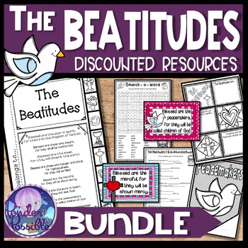 Preview of The Beatitudes Bundle