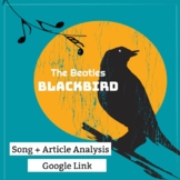 The Beatles Blackbird Song + Article Analysis · Google Lin