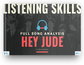 Preview of The Beatles - Hey Jude - LISTENING SKILLS: No Prep