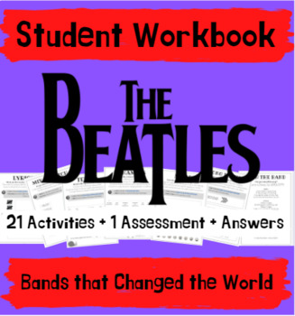 Preview of The Beatles Music Workbook - Bands that Changed the World
