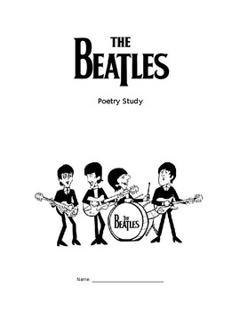 Preview of The Beatles Poetry study unit