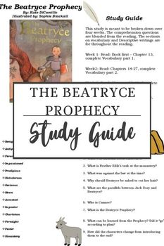 The Beatrice Prophecy by Tuesdays at the Tree House TPT