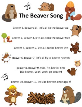 Preview of The Beaver Song