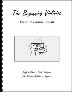 Preview of The Beginning Violinist: Piano Accompaniment