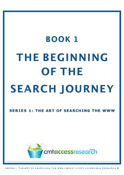 Preview of The Beginning of the Search Journey: The Art of Searching the WWW