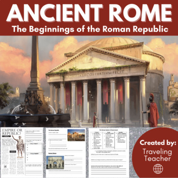 Preview of The Beginnings of the Ancient Roman Republic: Rome Reading Passages