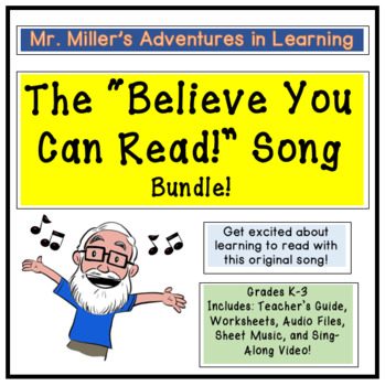 Preview of The "Believe You Can Read!" Song Bundle