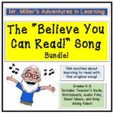 The "Believe You Can Read!" Song Bundle